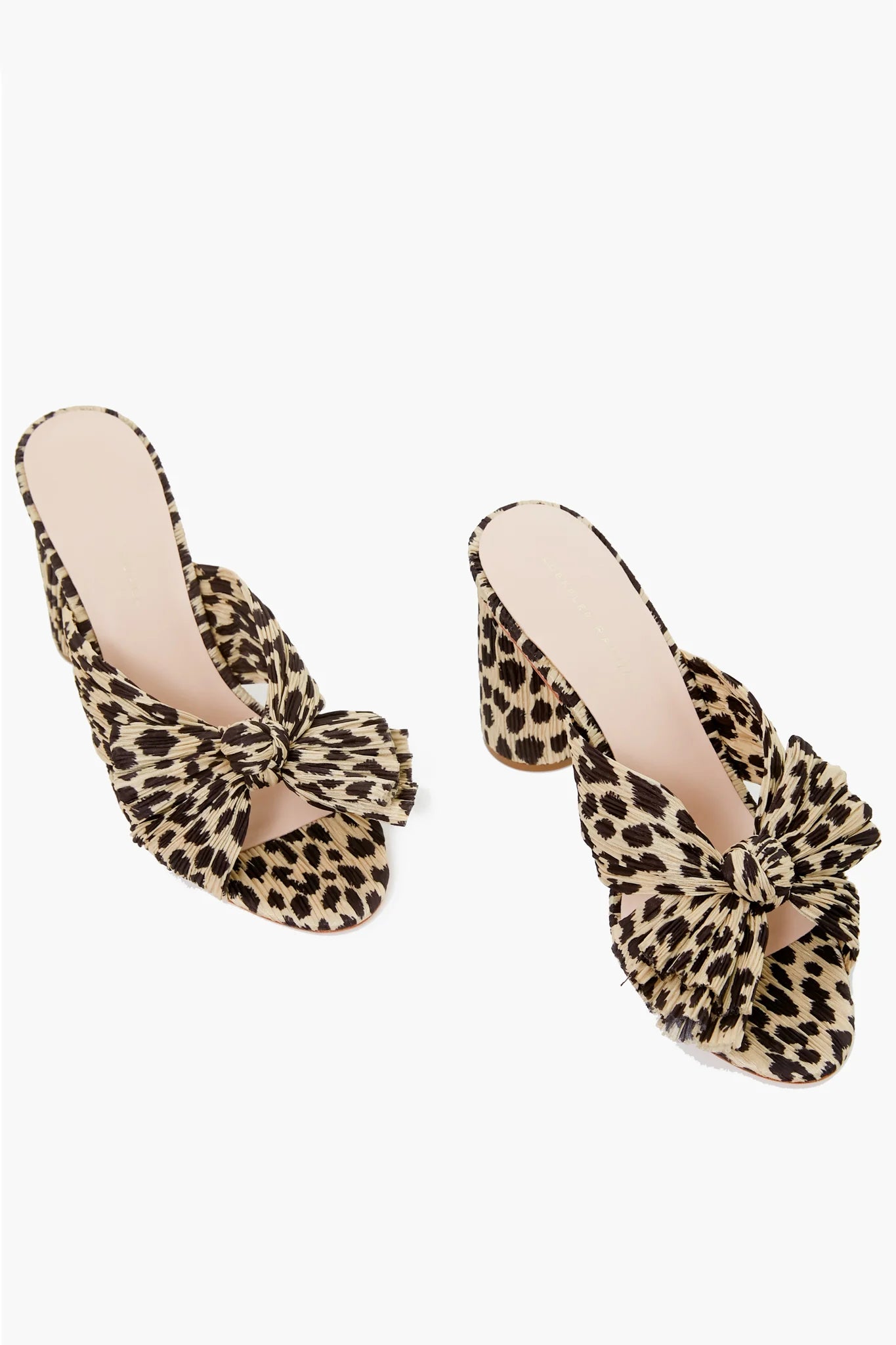 Leopard Penny Knot Mule