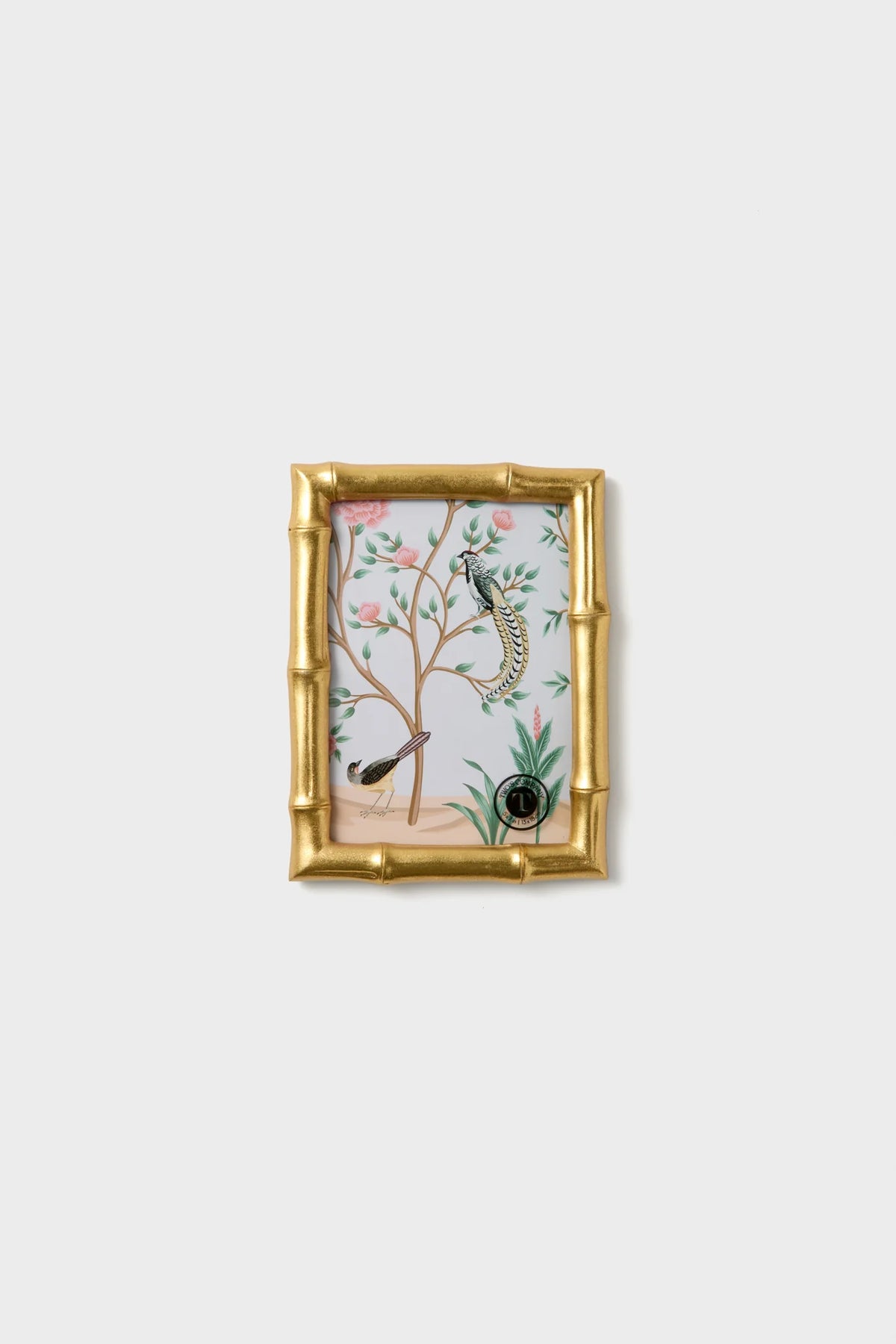 5x7 Gold Faux Bamboo Frame