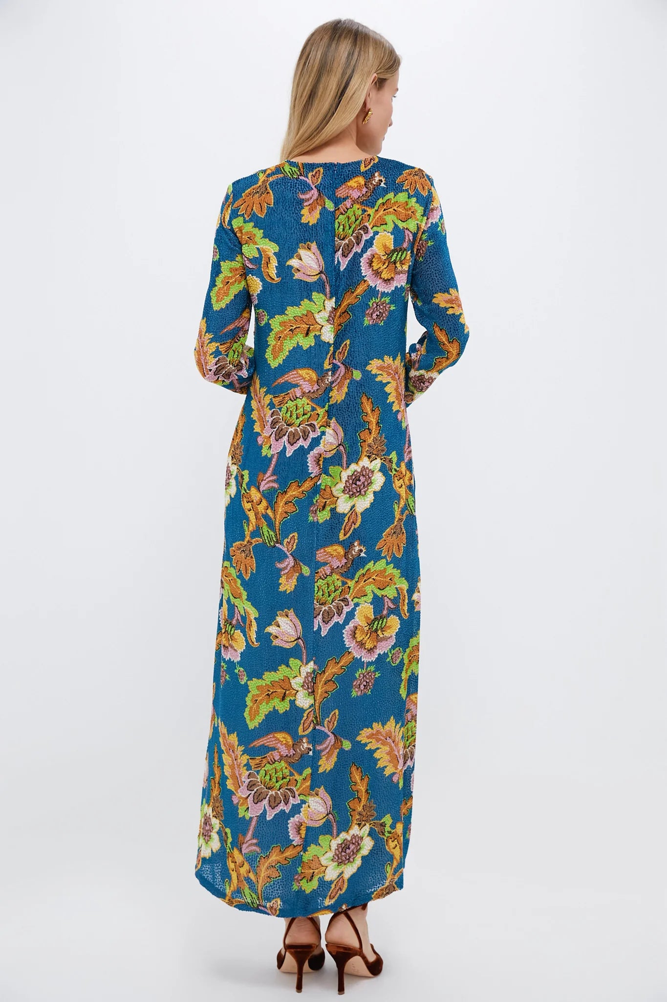 Lark Long Sleeve Swing Dress