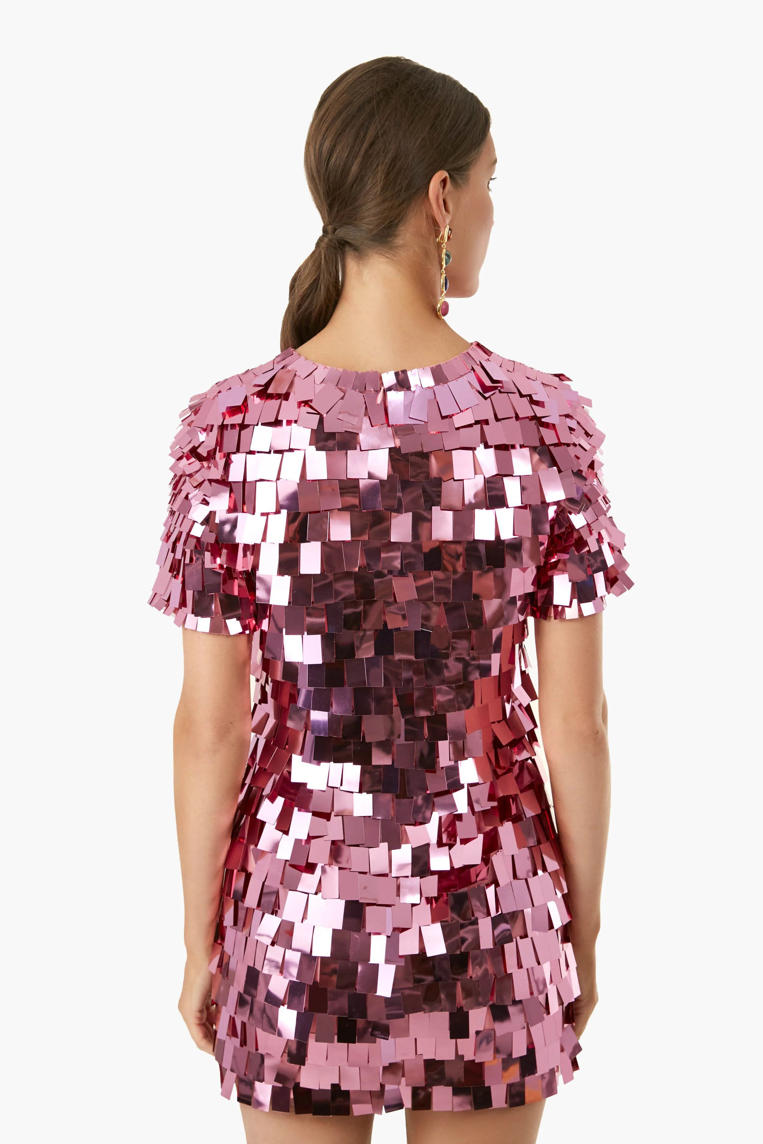 Punch Vivienne Embroidered Sequin Mini Dress