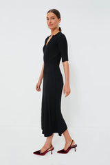 Black Knit Janie Dress