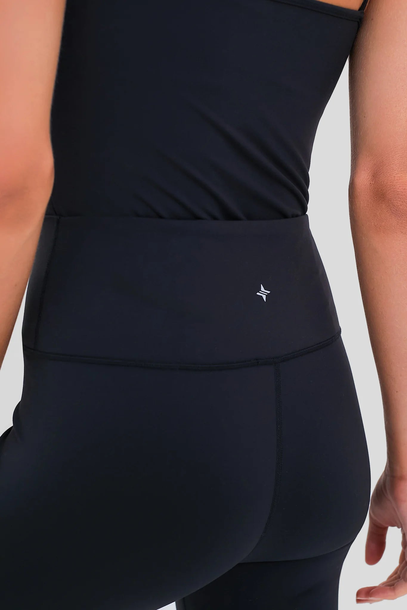 Black High Rise Compression Spandex MacKenzie Legging