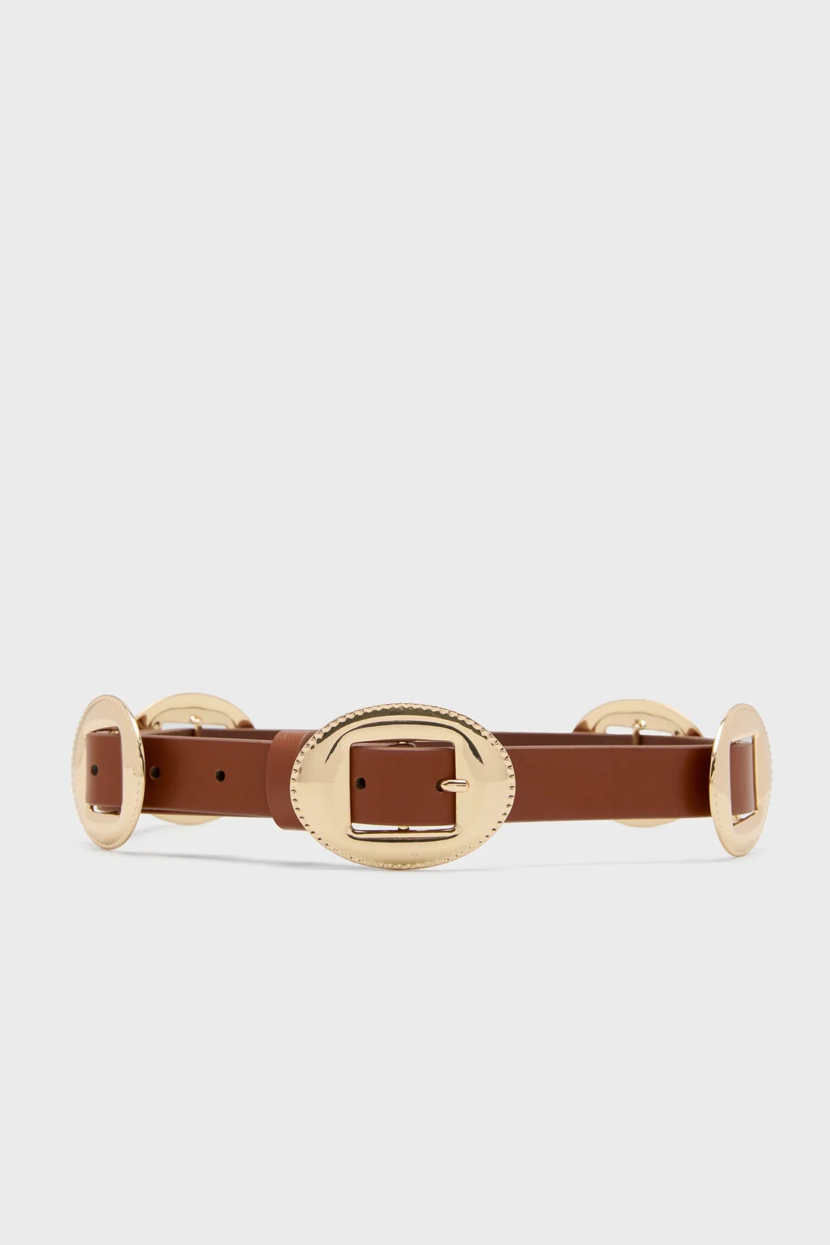 Brown Western Buckle Belt