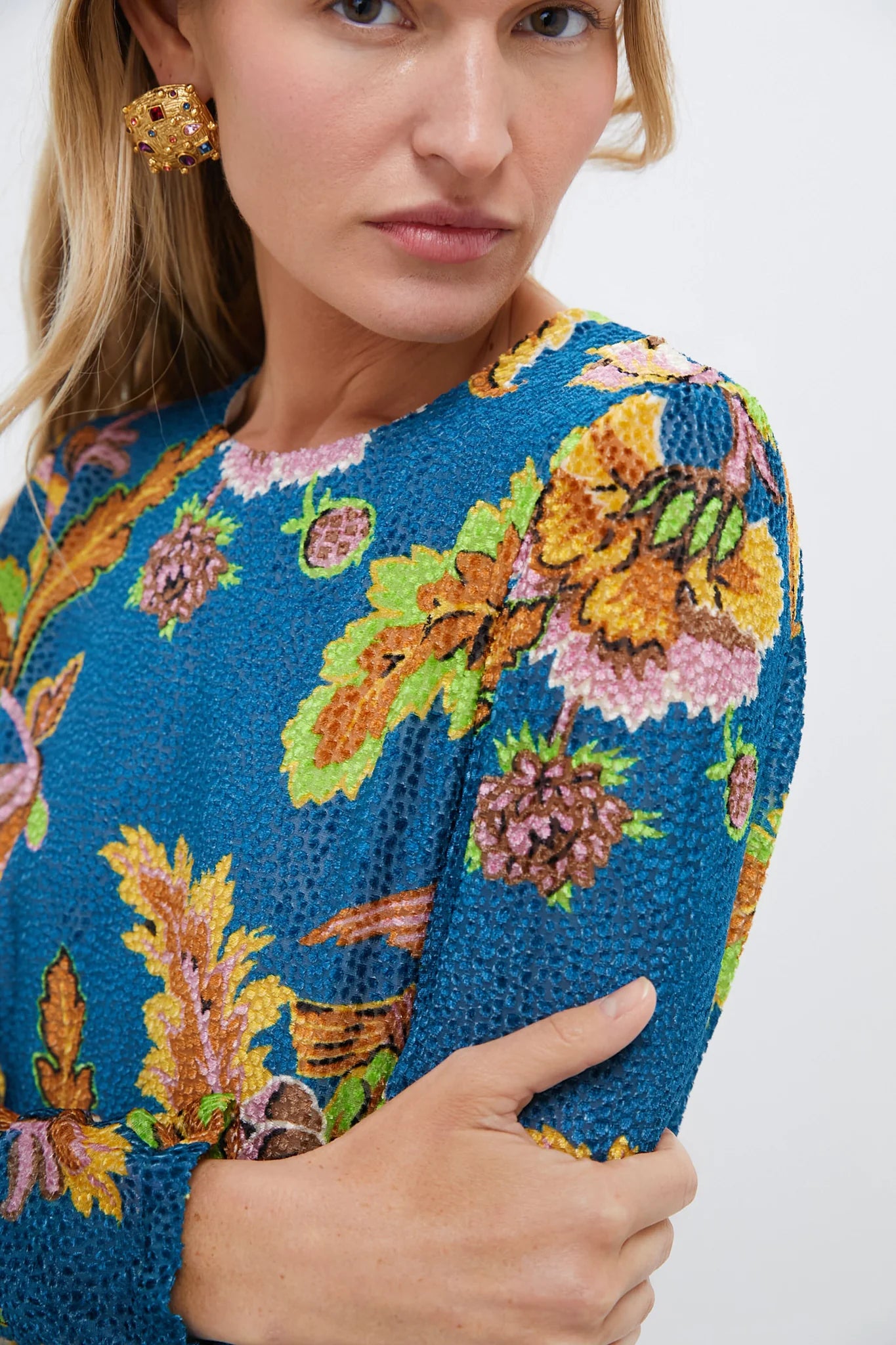 Lark Long Sleeve Swing Dress