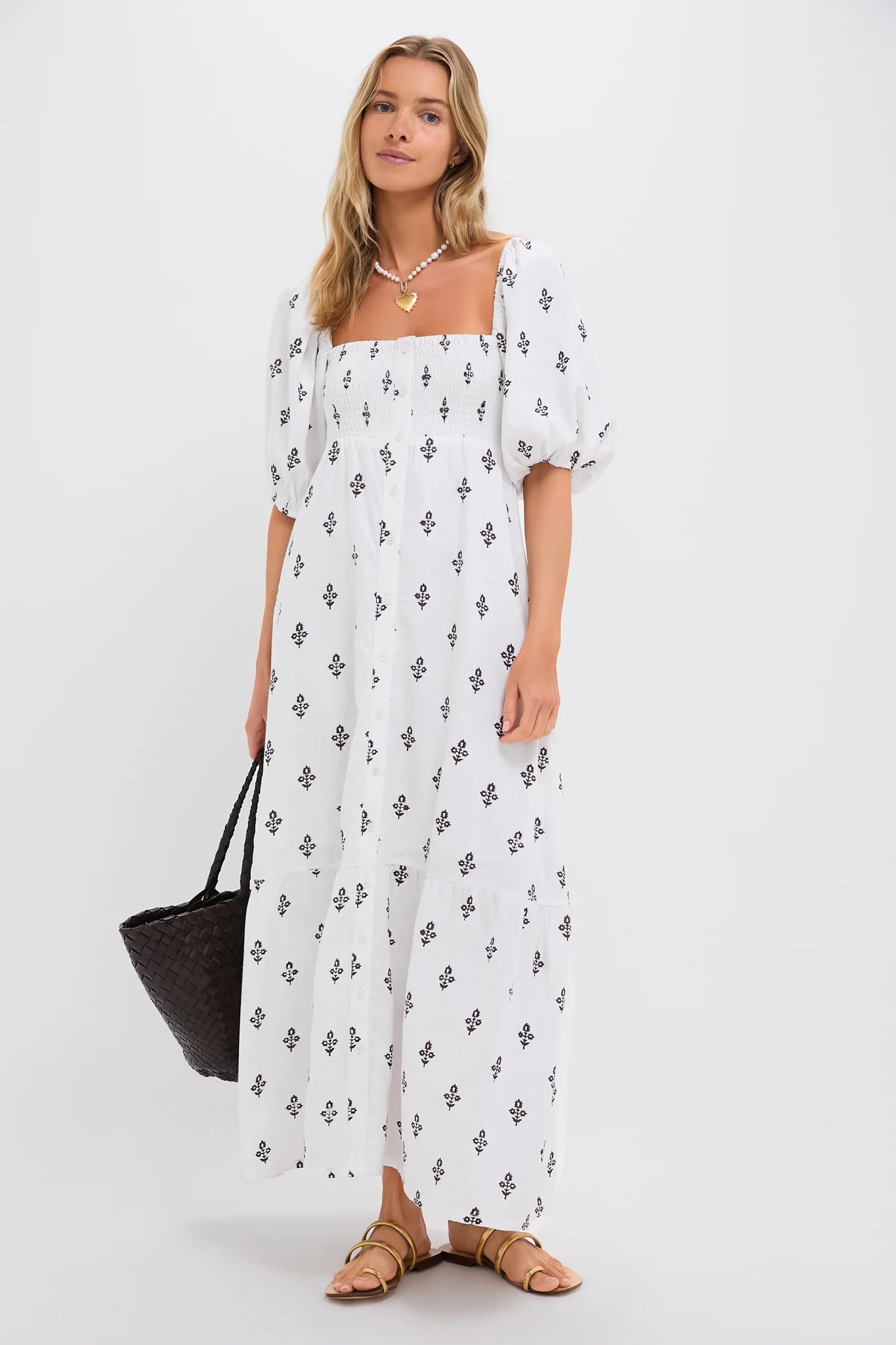 Exclusive Daughters Blackberry Wine Santiago 3 Maxi Dress