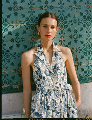 Larkspur Chintz Lena Dress