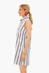 Navy and Red Stripe Clifton