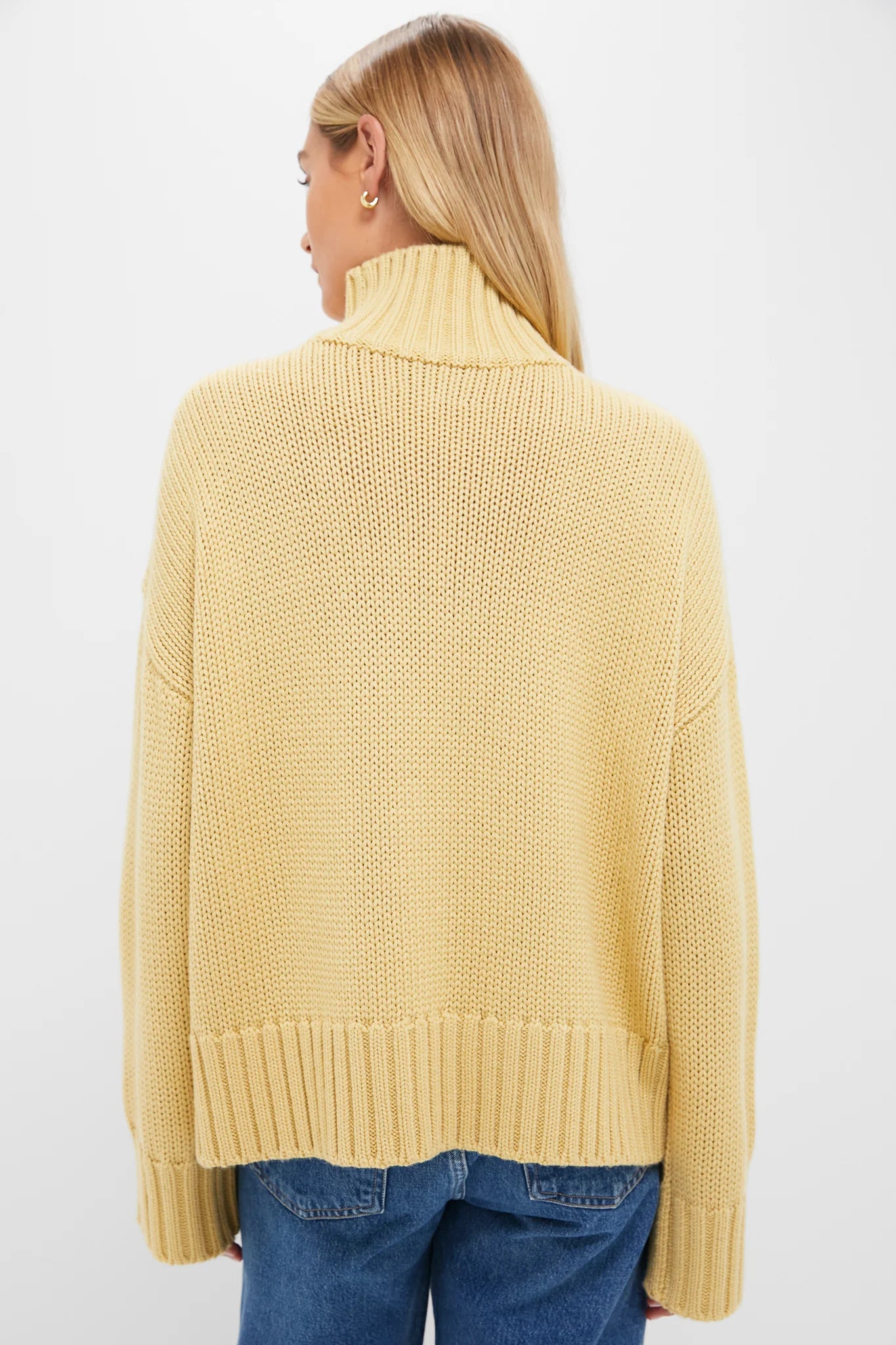 Straw Hannah Wool Blend Turtleneck Sweater