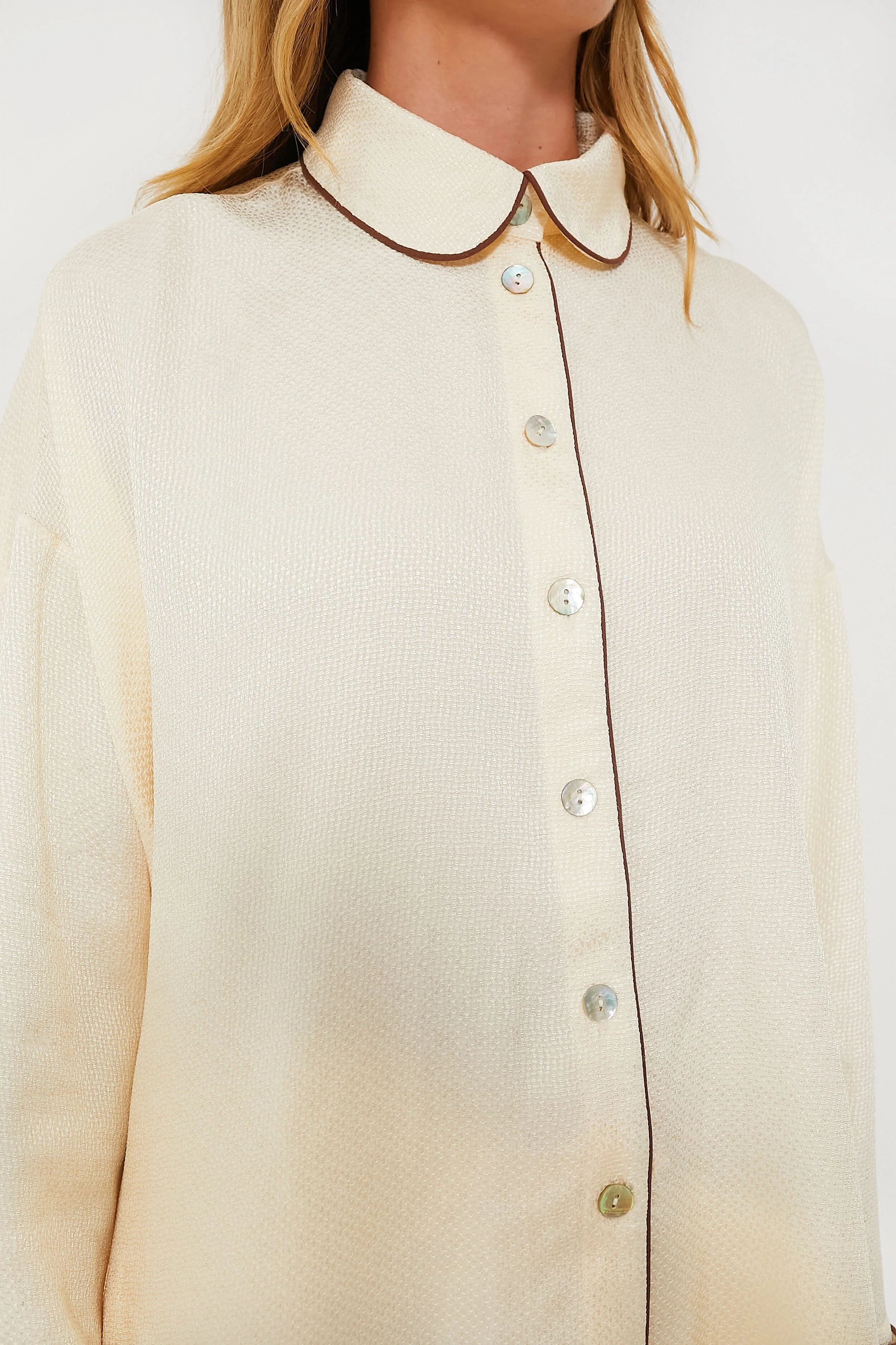 Pearl Pastelle Oversized Jaccard Shirt