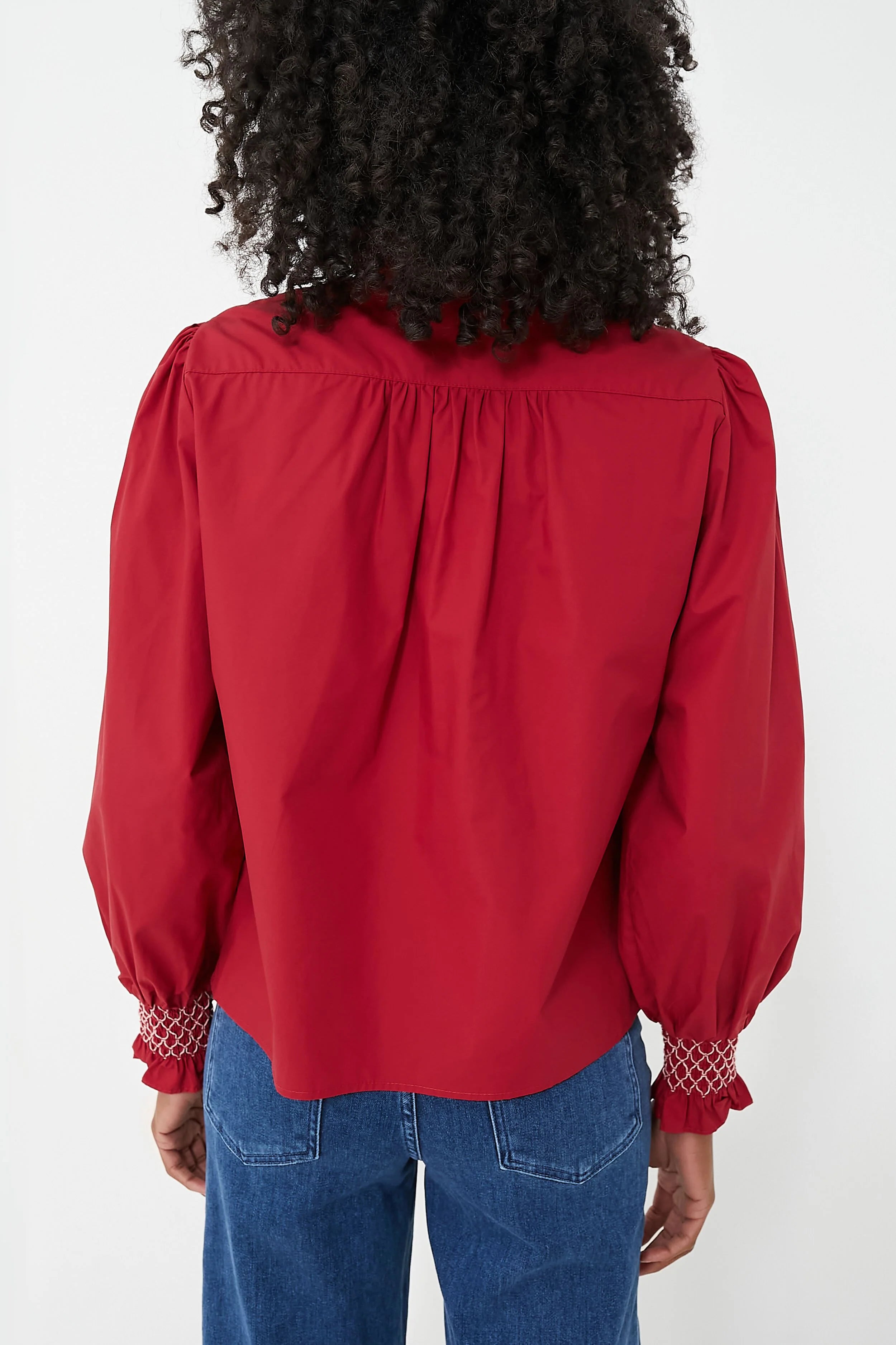 Wine Nicole Shirt Long Sleeve