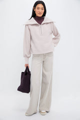 Mushroom Vine Half Zip