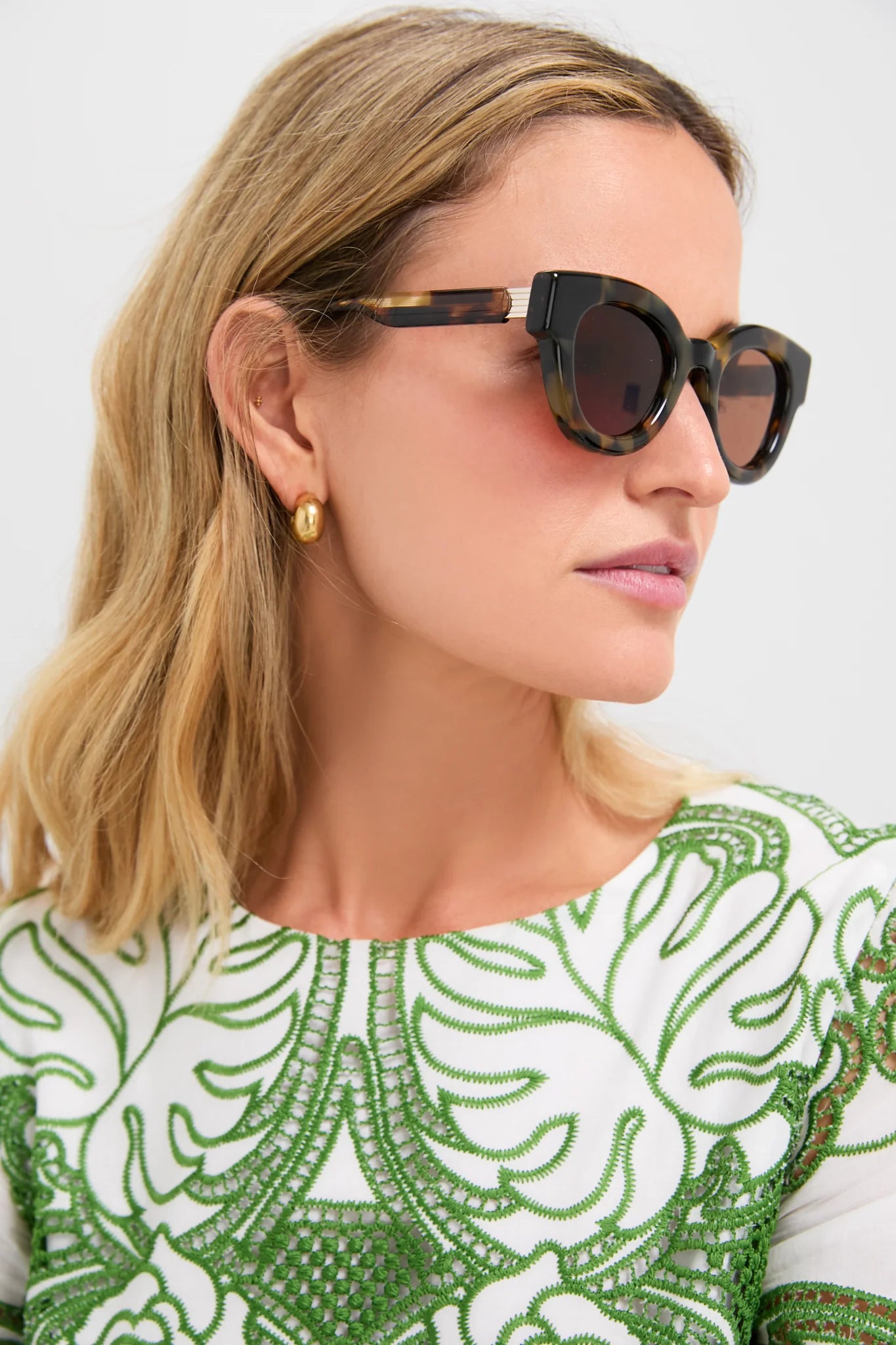 Tortoise Paoli Sunglasses