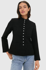 Black Suzette Sportswear Jacket