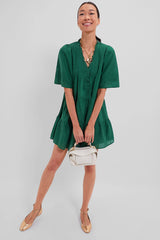 Emerald Renata Solid Shortsleeve Dress