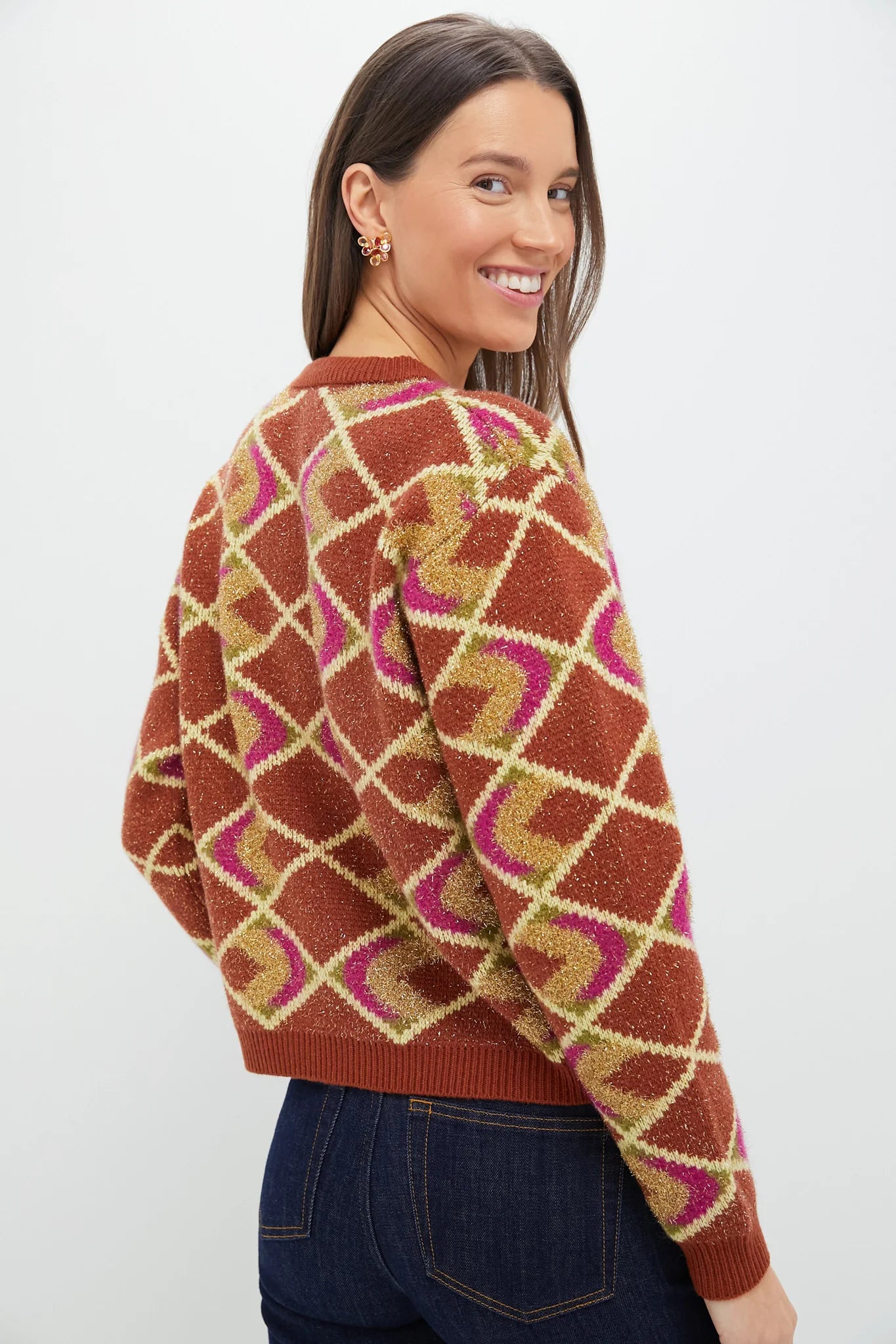 Brown Half-Light Crewneck