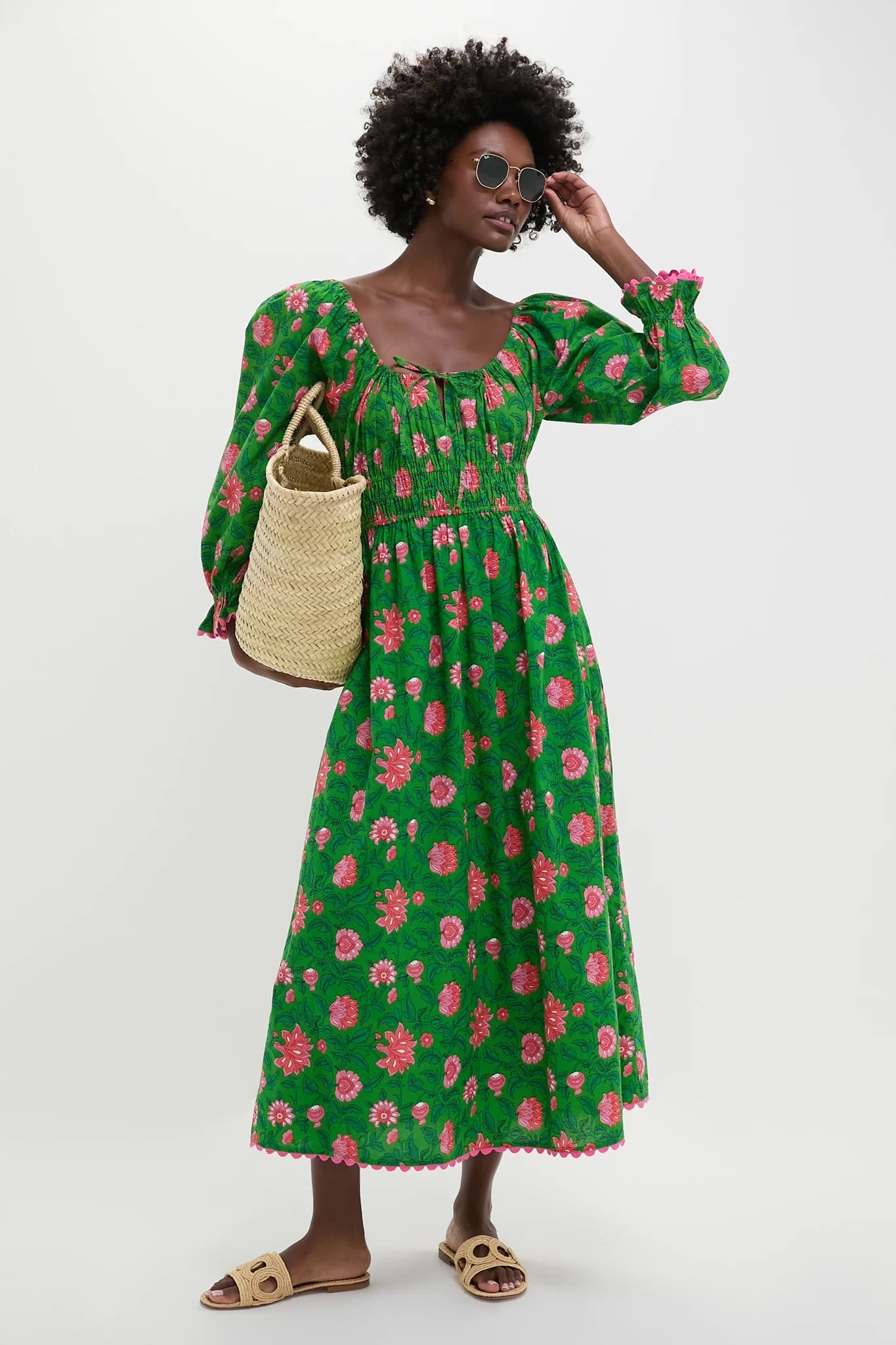 Emerald Jungle Hampi Dress