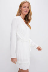 Ivory Mia Long Sleeve Robe