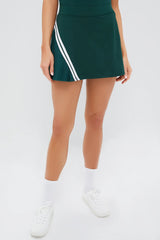 Green Blair Tennis Skirt