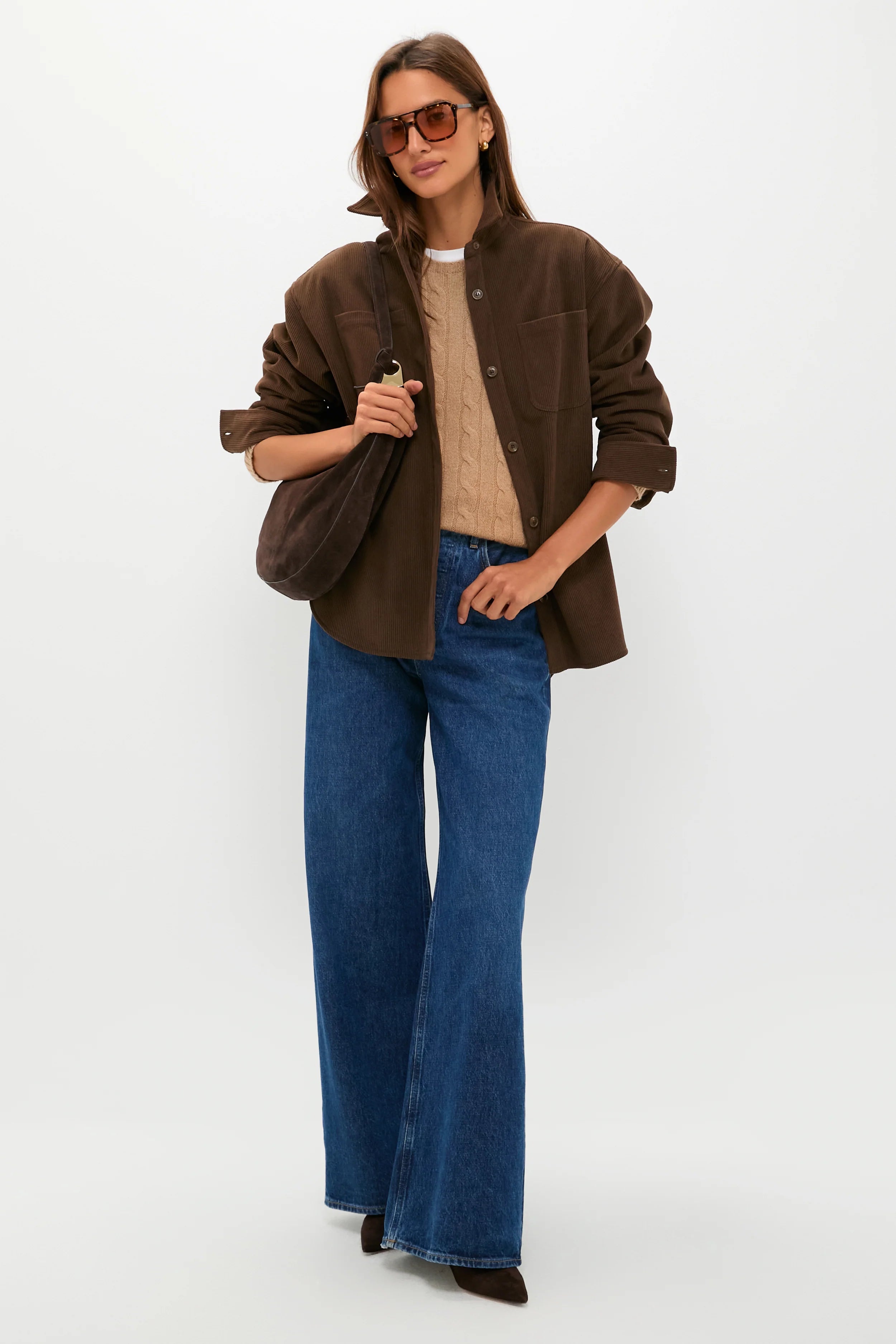 Espresso Lisa 45 Suede Boots