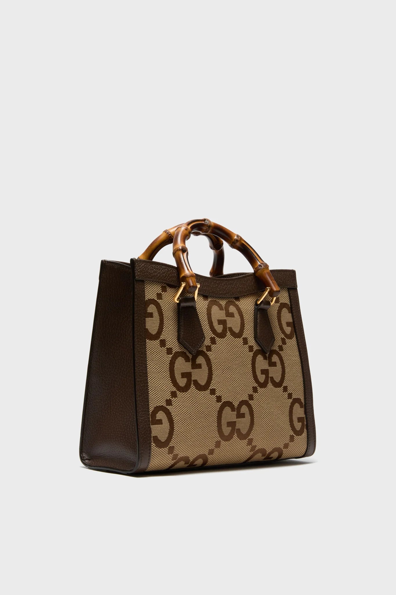 GUCCI Monogram Small Diana Tote Bag