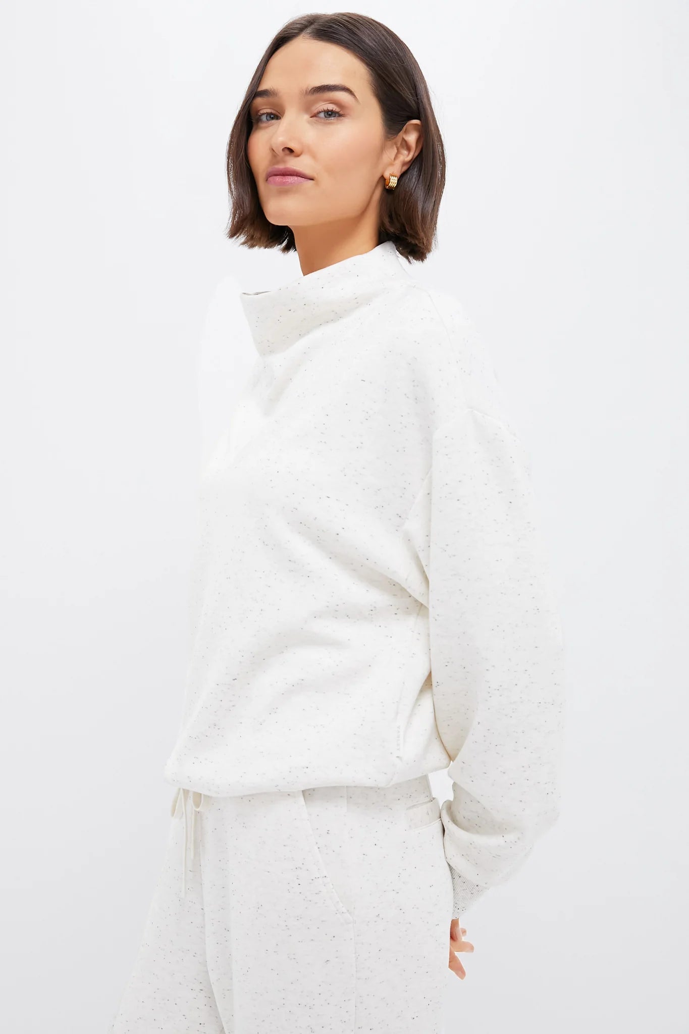 Ivory Marl Fleck Betsy Sweat