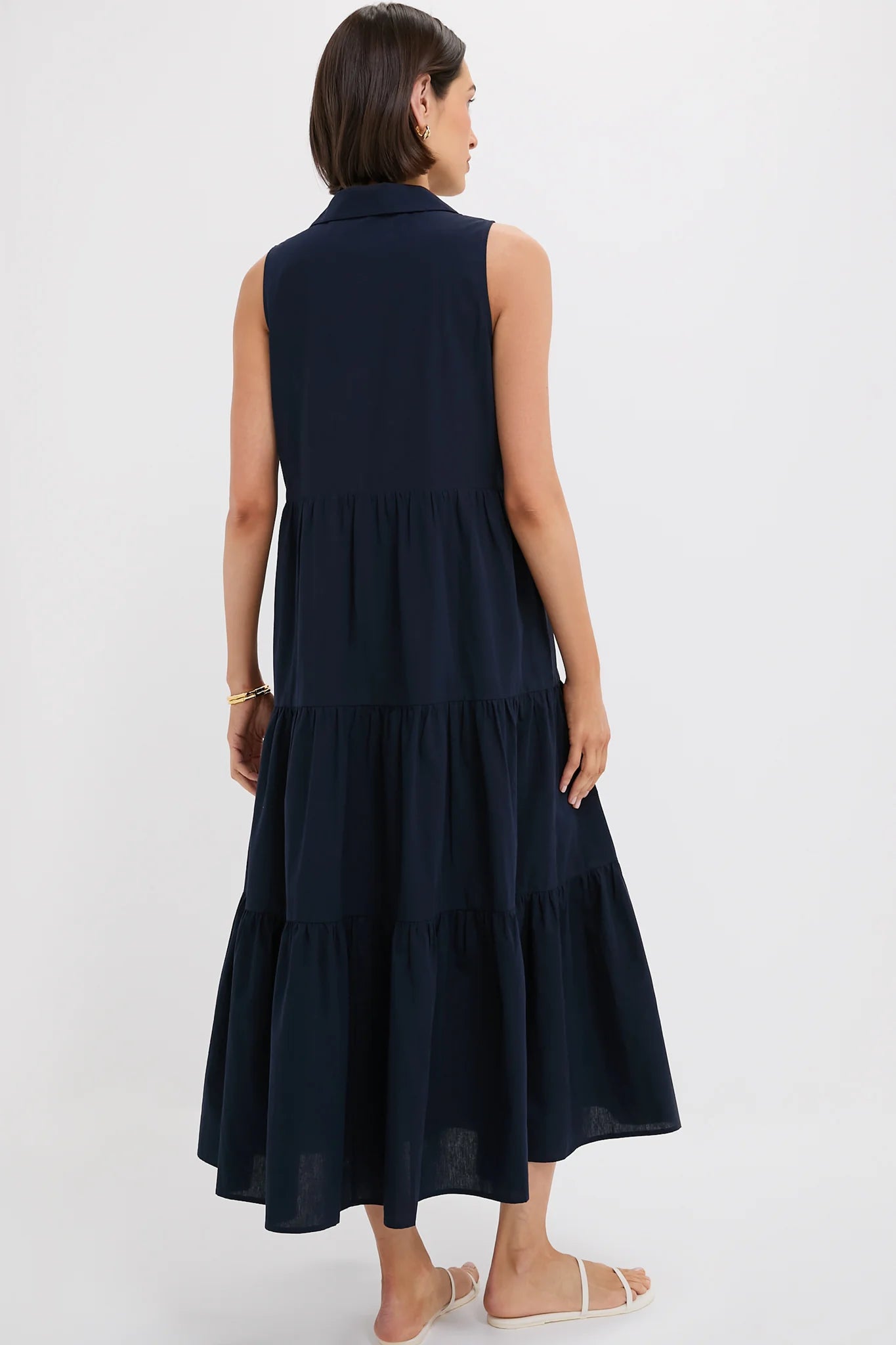 Navy Sleeveless Mabel Maxi Dress