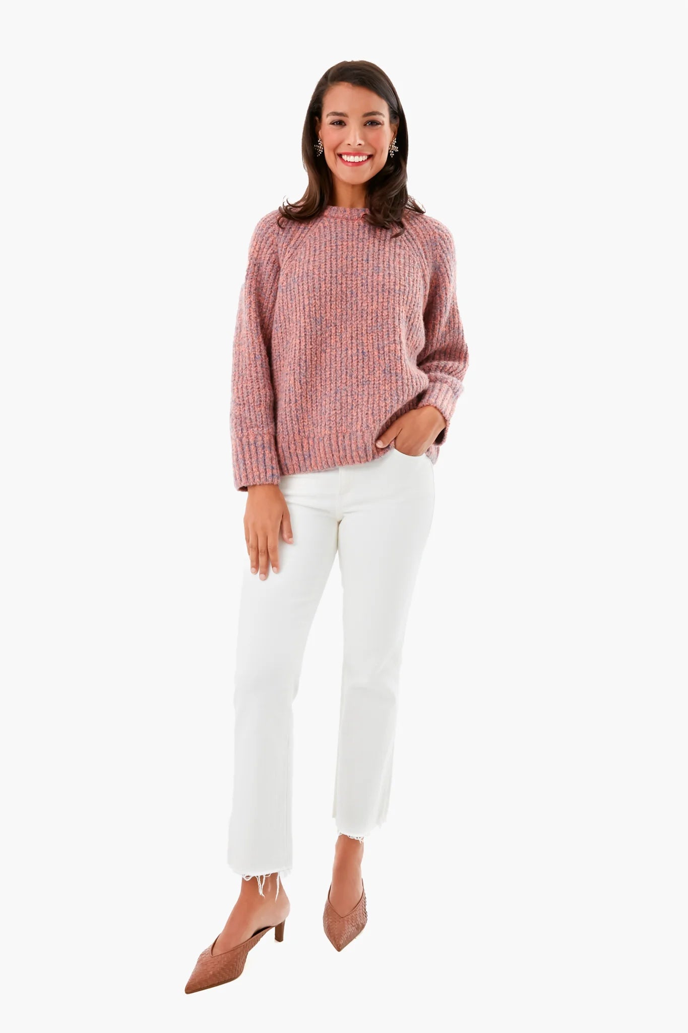 Crystal Antique Gold Viniette Earrings